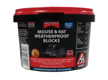 Rentokil 5Pc Rat and Mouse Weatherproof Blocks Tub
